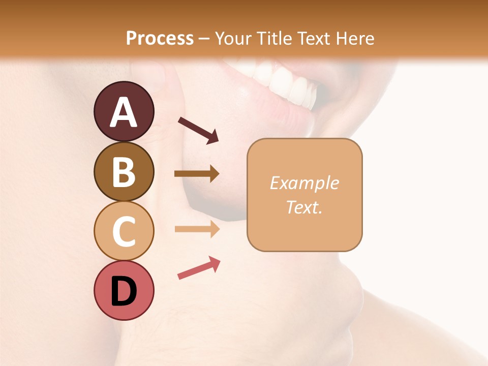 Closeup Man Handsome PowerPoint Template