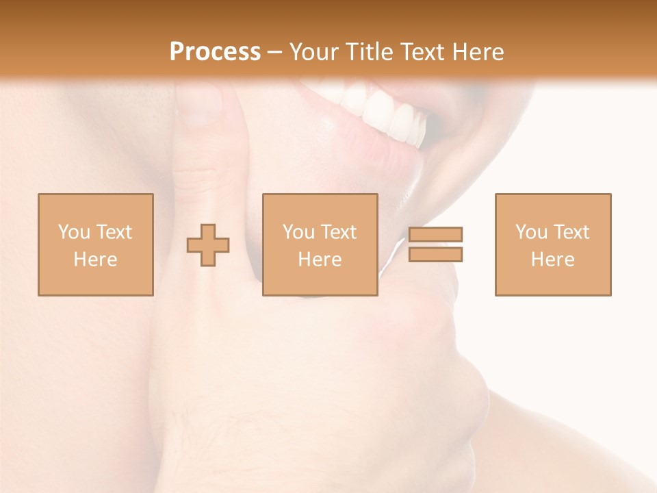 Closeup Man Handsome PowerPoint Template