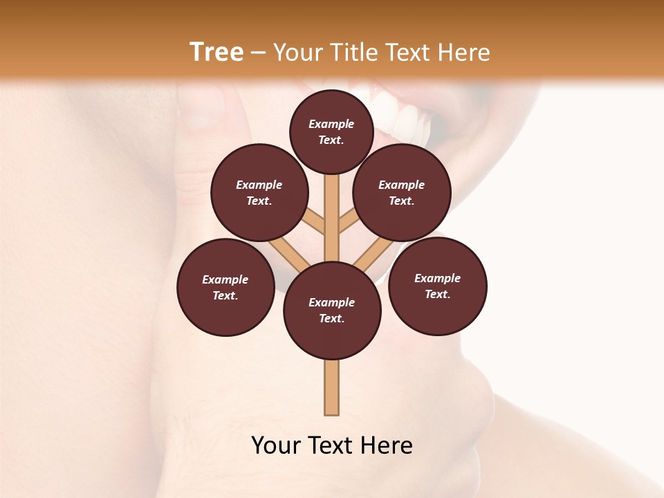 Closeup Man Handsome PowerPoint Template