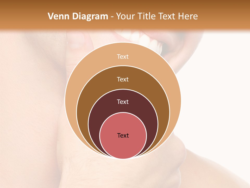 Closeup Man Handsome PowerPoint Template