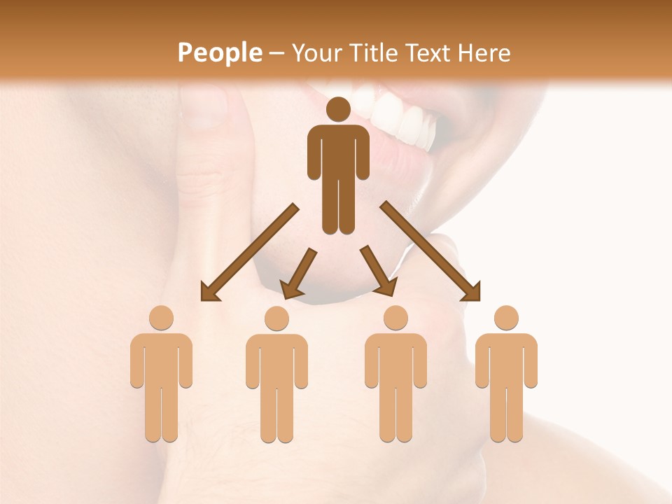 Closeup Man Handsome PowerPoint Template