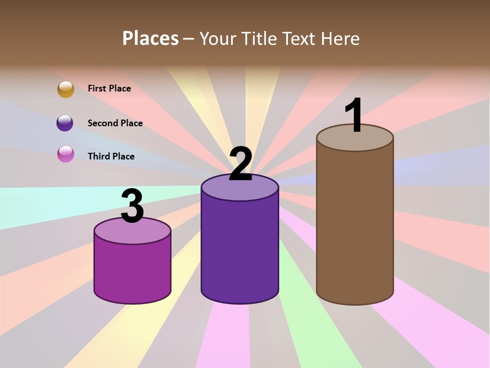 Sparkling Advertising Blue PowerPoint Template