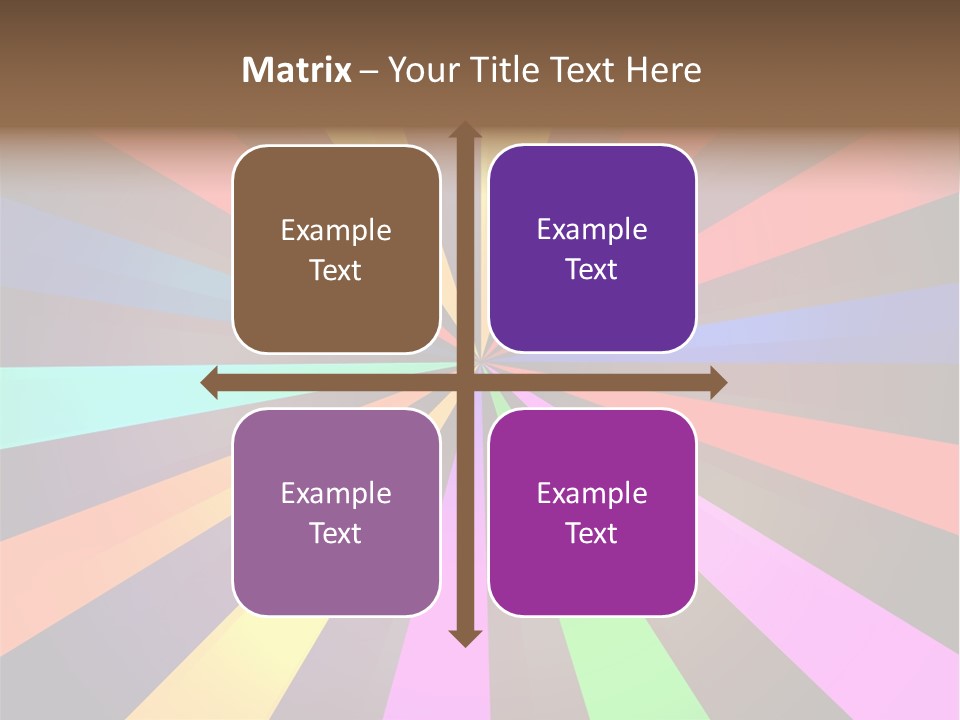 Sparkling Advertising Blue PowerPoint Template