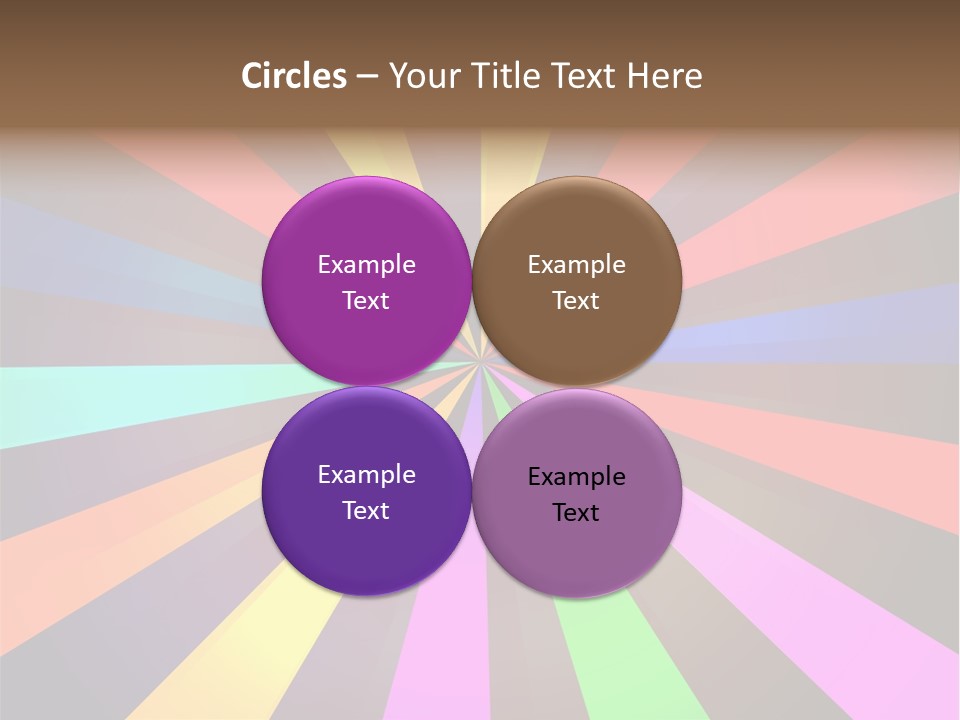 Sparkling Advertising Blue PowerPoint Template