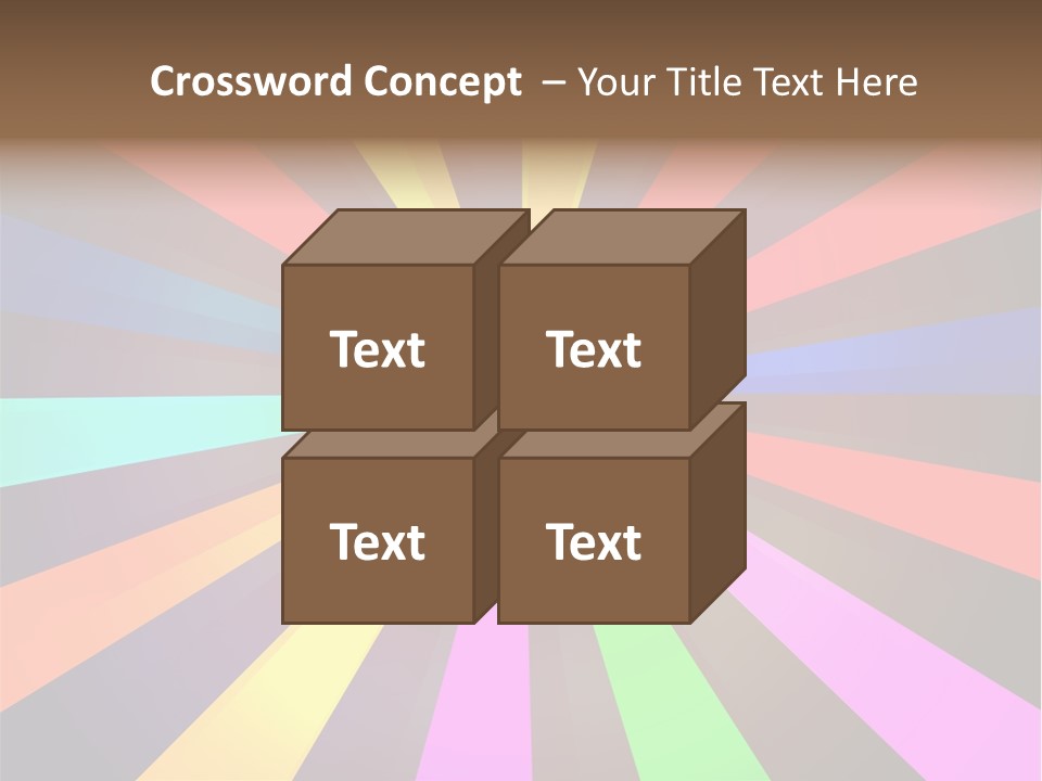 Sparkling Advertising Blue PowerPoint Template