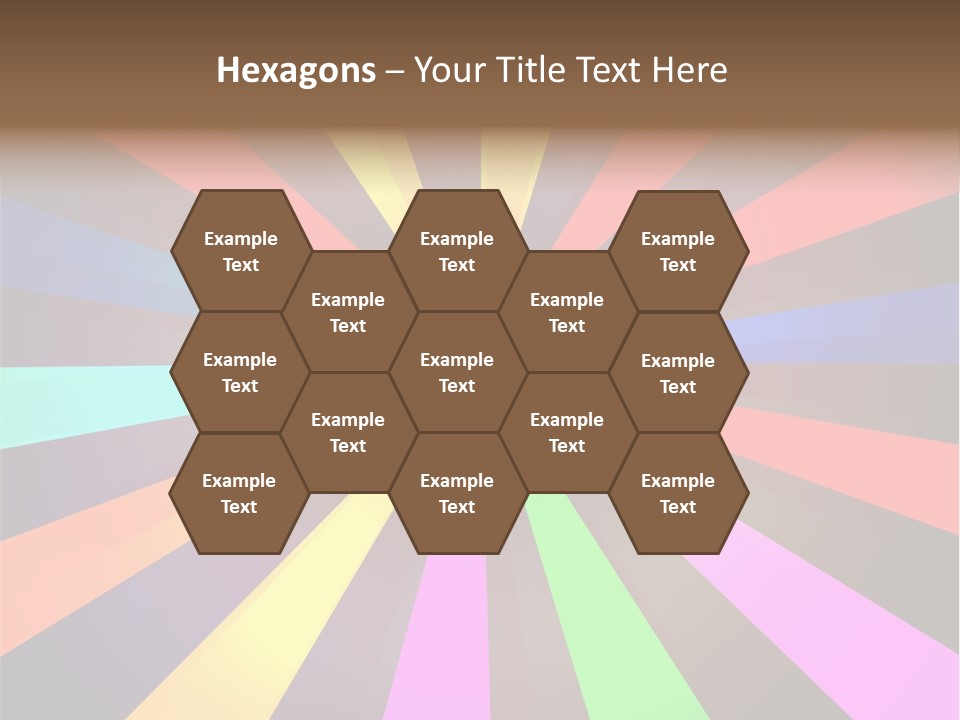 Sparkling Advertising Blue PowerPoint Template