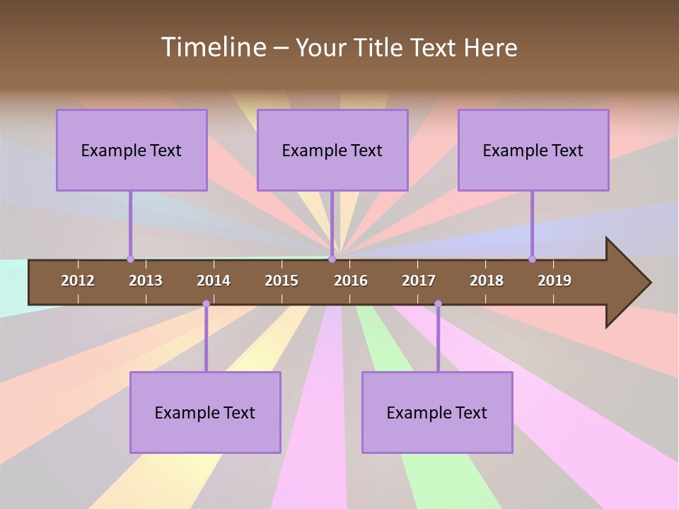 Sparkling Advertising Blue PowerPoint Template
