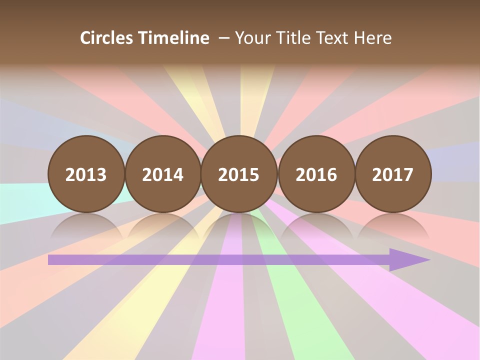 Sparkling Advertising Blue PowerPoint Template