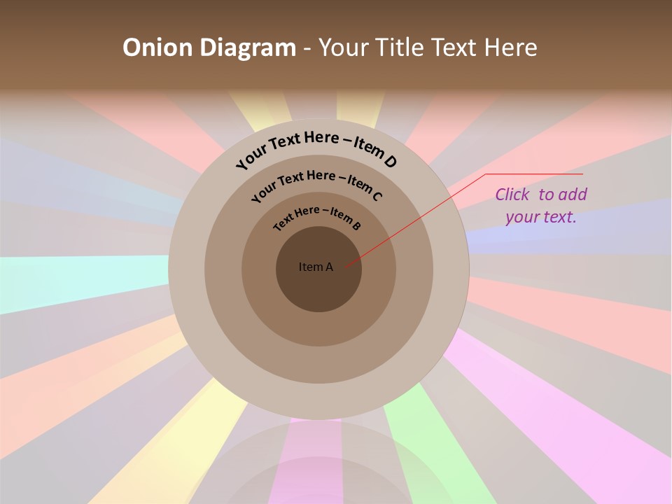 Sparkling Advertising Blue PowerPoint Template