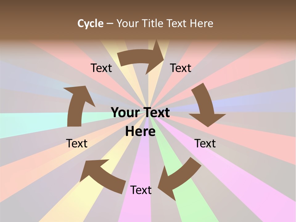 Sparkling Advertising Blue PowerPoint Template