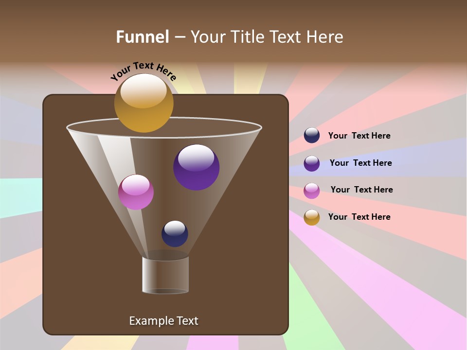 Sparkling Advertising Blue PowerPoint Template