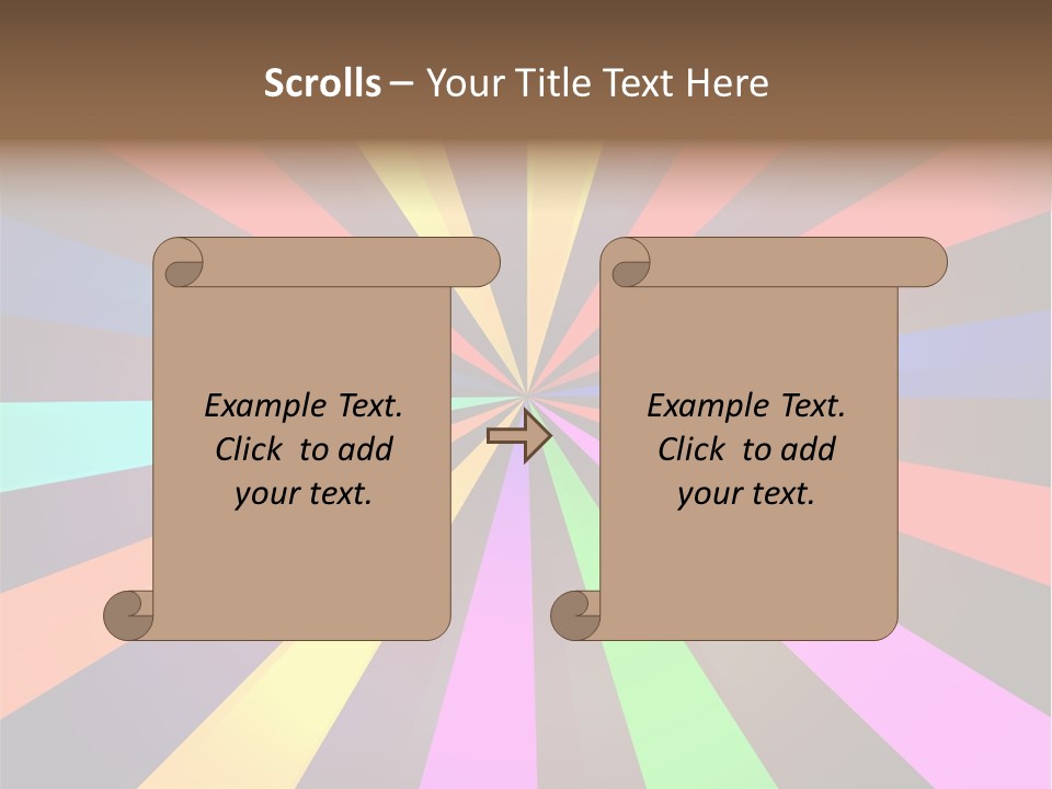 Sparkling Advertising Blue PowerPoint Template
