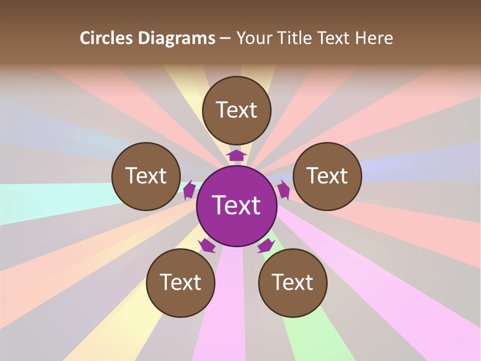 Sparkling Advertising Blue PowerPoint Template