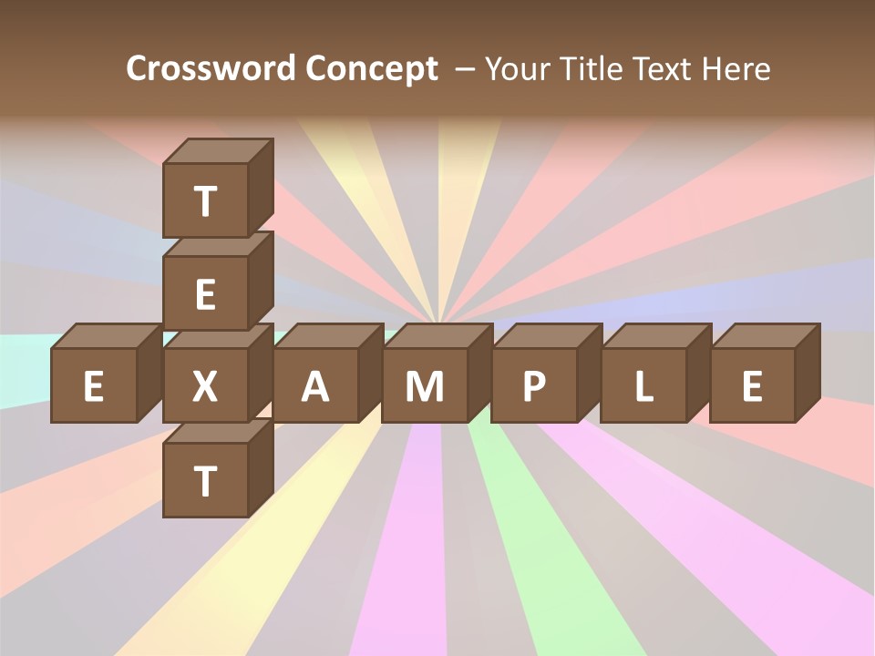 Sparkling Advertising Blue PowerPoint Template