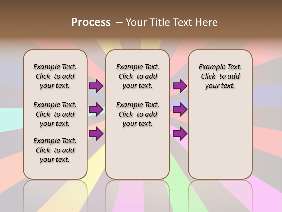 Sparkling Advertising Blue PowerPoint Template