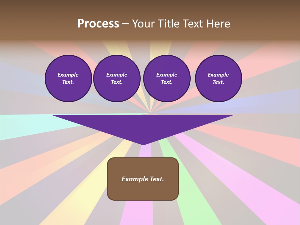 Sparkling Advertising Blue PowerPoint Template