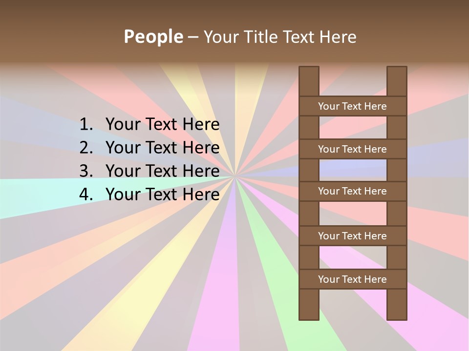 Sparkling Advertising Blue PowerPoint Template