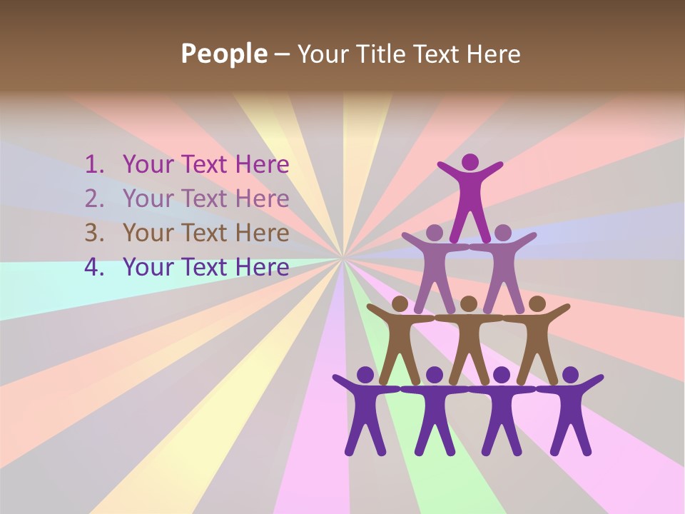 Sparkling Advertising Blue PowerPoint Template