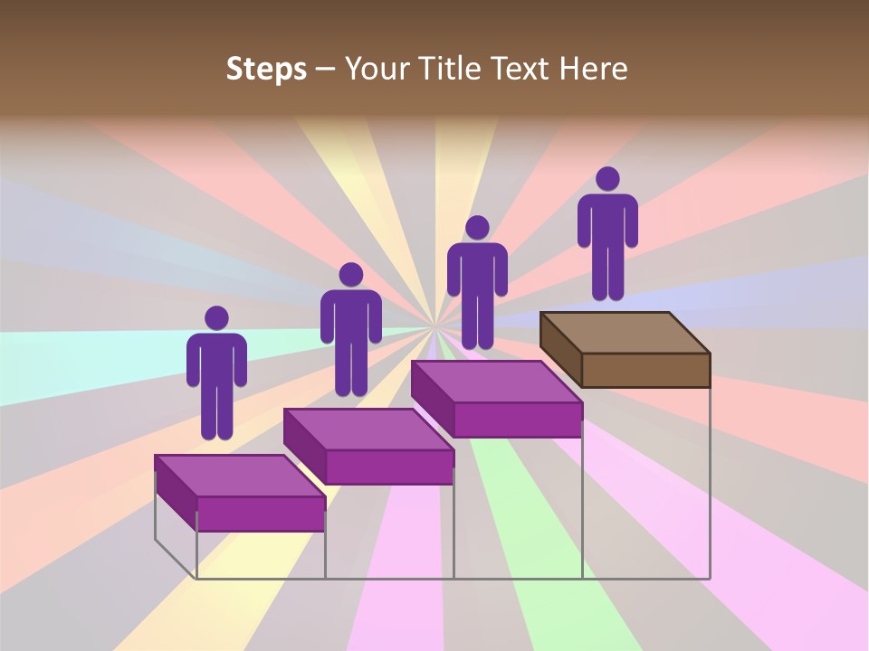 Sparkling Advertising Blue PowerPoint Template