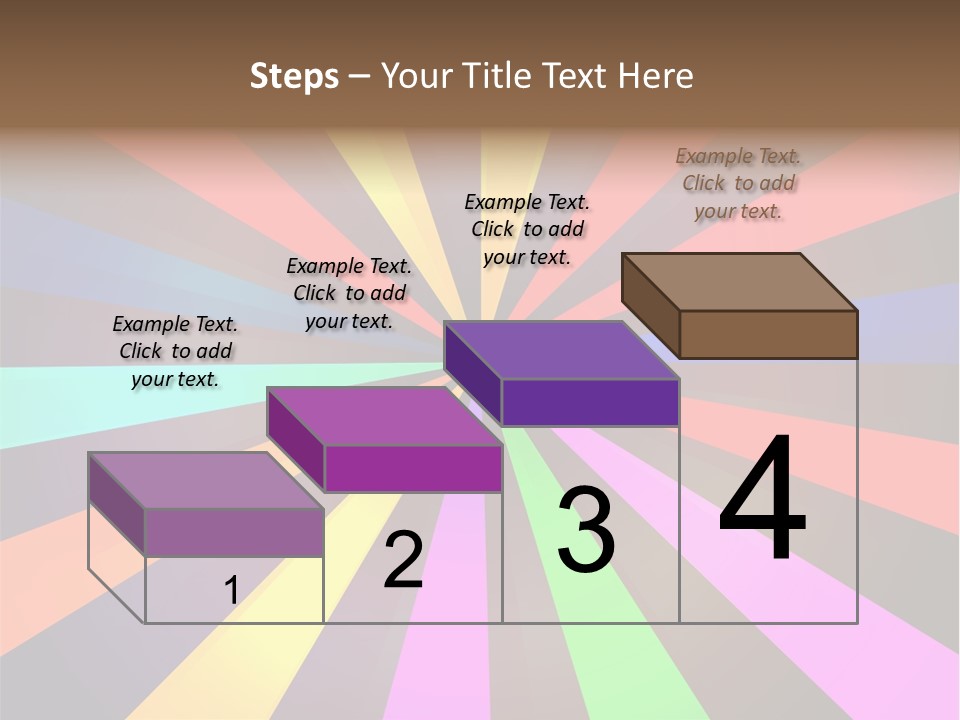 Sparkling Advertising Blue PowerPoint Template