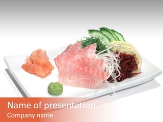 Bass Cuisine Lifestyle PowerPoint Template
