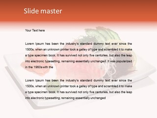 Bass Cuisine Lifestyle PowerPoint Template