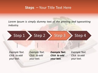 Bass Cuisine Lifestyle PowerPoint Template