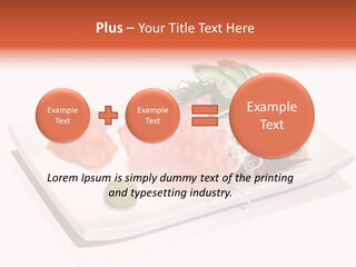 Bass Cuisine Lifestyle PowerPoint Template