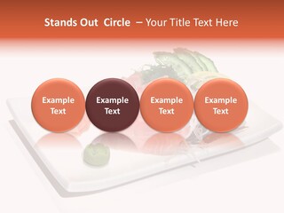 Bass Cuisine Lifestyle PowerPoint Template