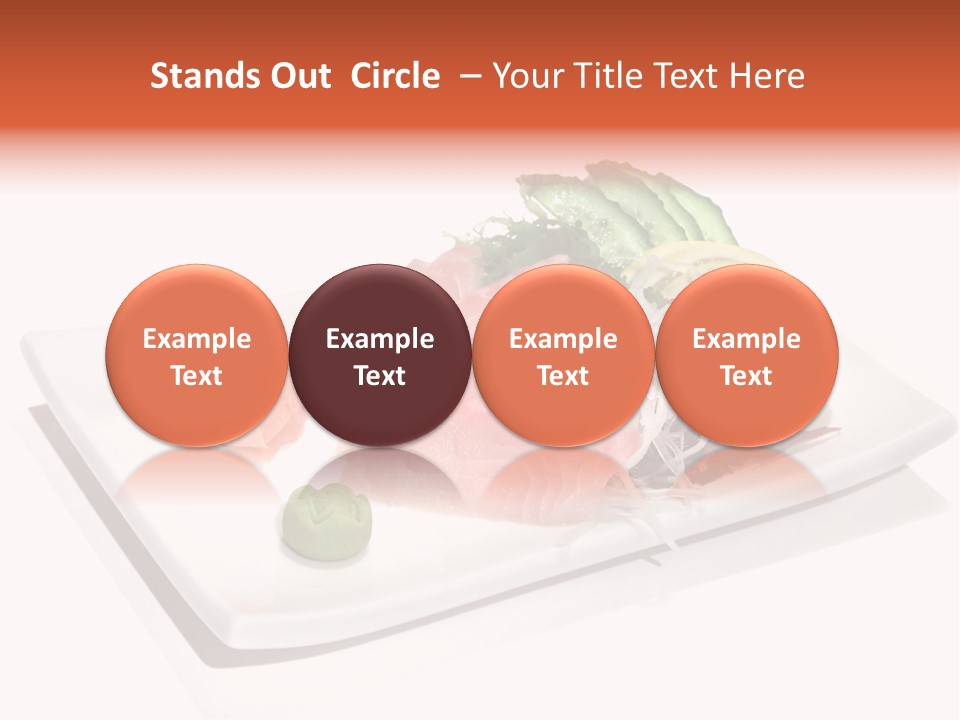 Bass Cuisine Lifestyle PowerPoint Template