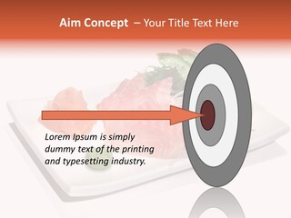 Bass Cuisine Lifestyle PowerPoint Template