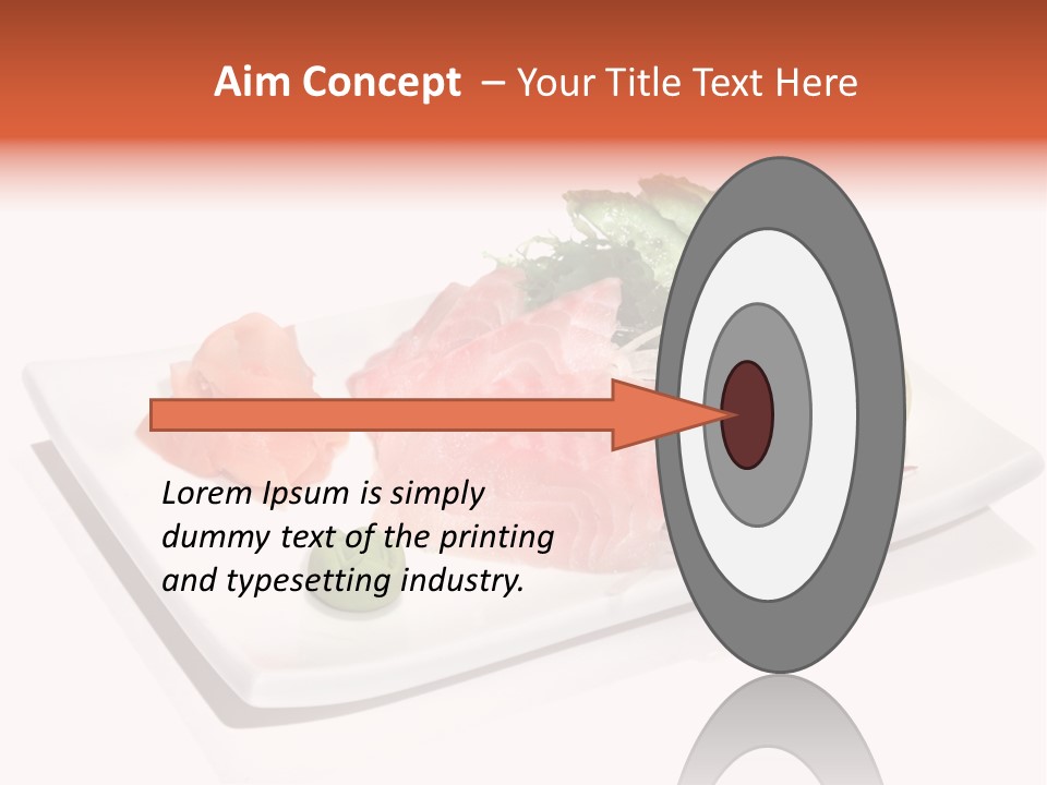 Bass Cuisine Lifestyle PowerPoint Template