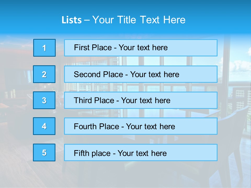 Luxury Style Residential PowerPoint Template
