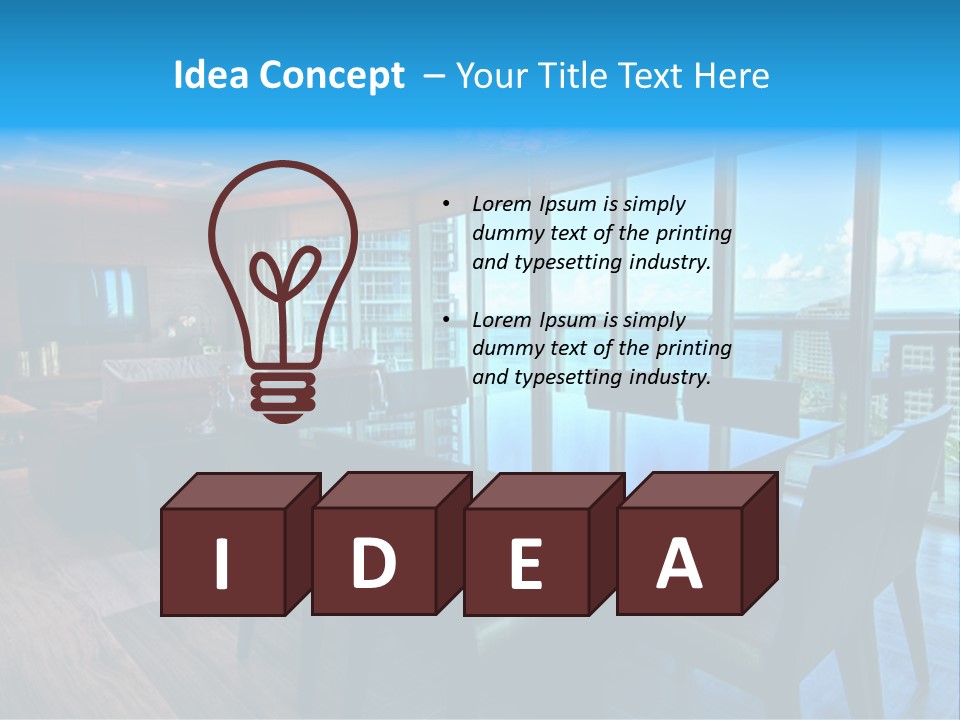 Luxury Style Residential PowerPoint Template