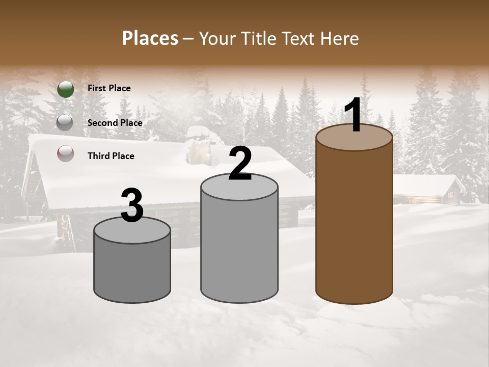 Shelter Wilderness Cottage PowerPoint Template