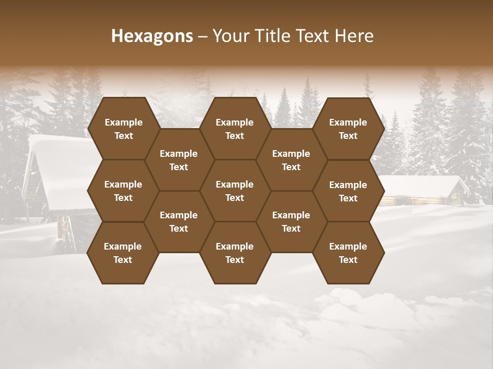 Shelter Wilderness Cottage PowerPoint Template