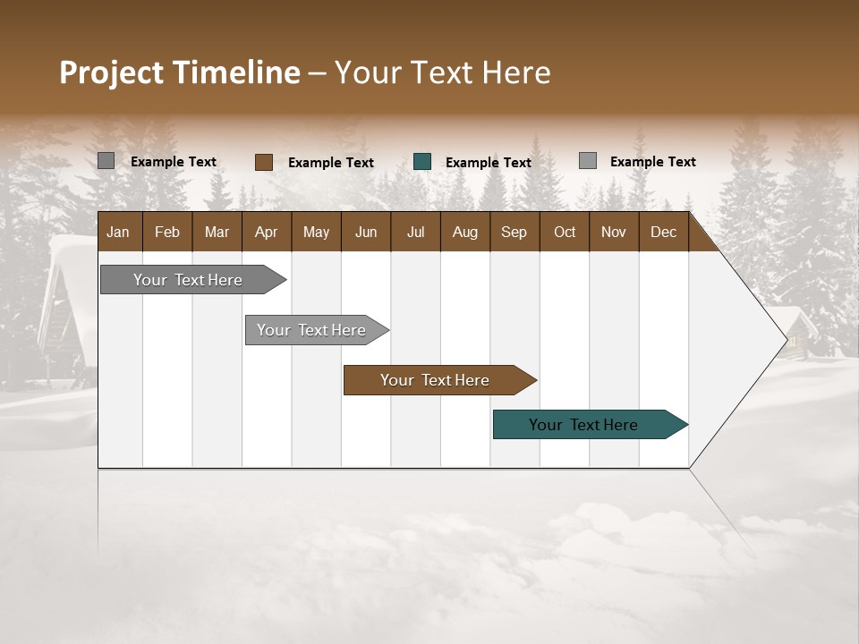 Shelter Wilderness Cottage PowerPoint Template
