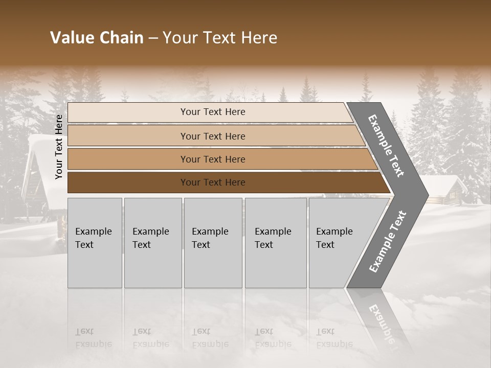 Shelter Wilderness Cottage PowerPoint Template