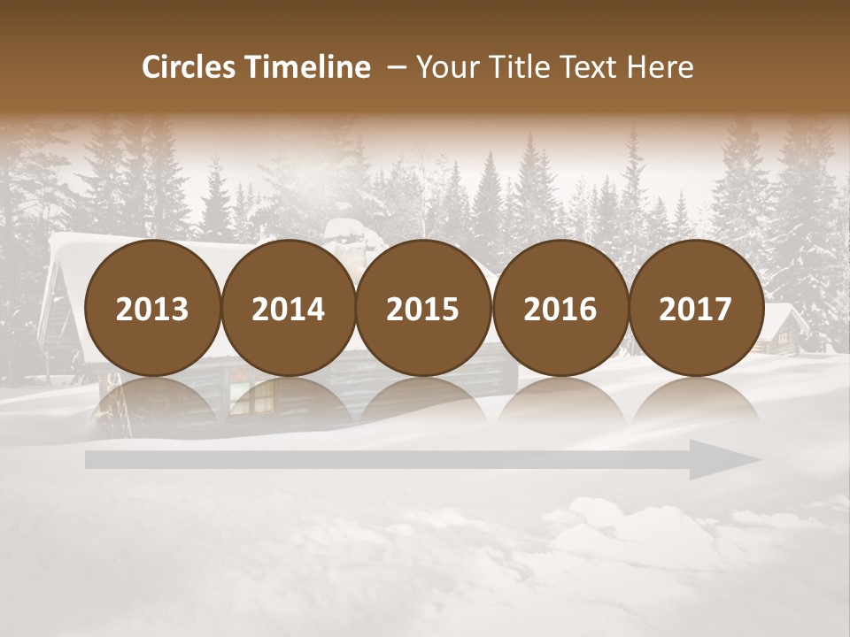 Shelter Wilderness Cottage PowerPoint Template