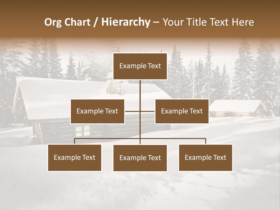 Shelter Wilderness Cottage PowerPoint Template