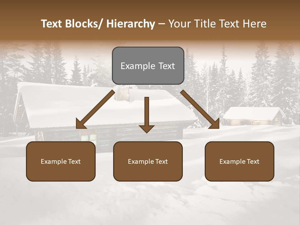 Shelter Wilderness Cottage PowerPoint Template