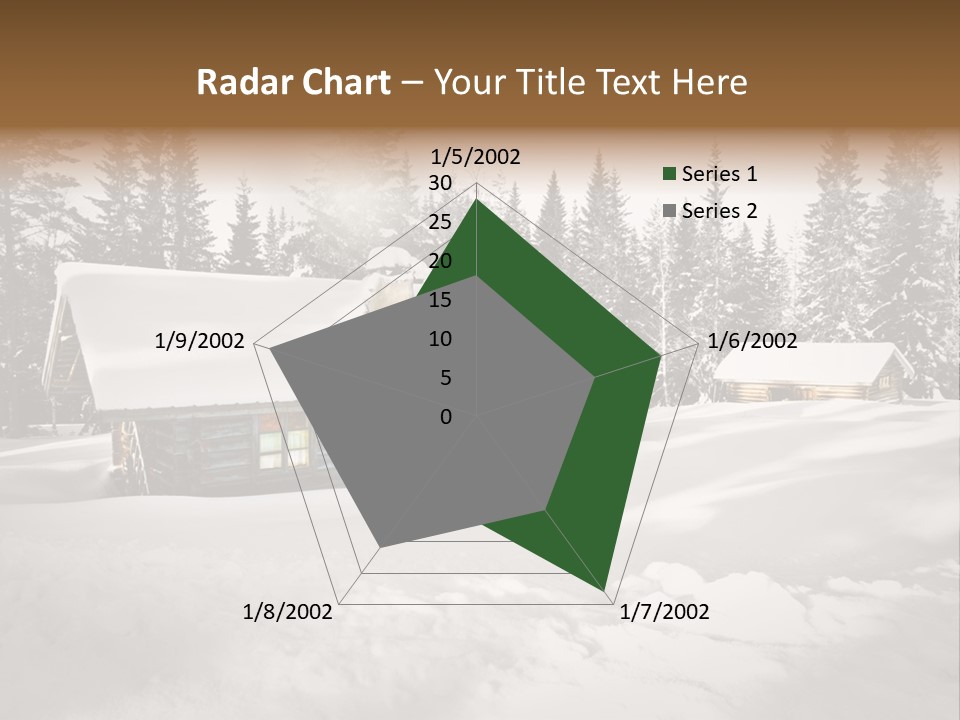 Shelter Wilderness Cottage PowerPoint Template