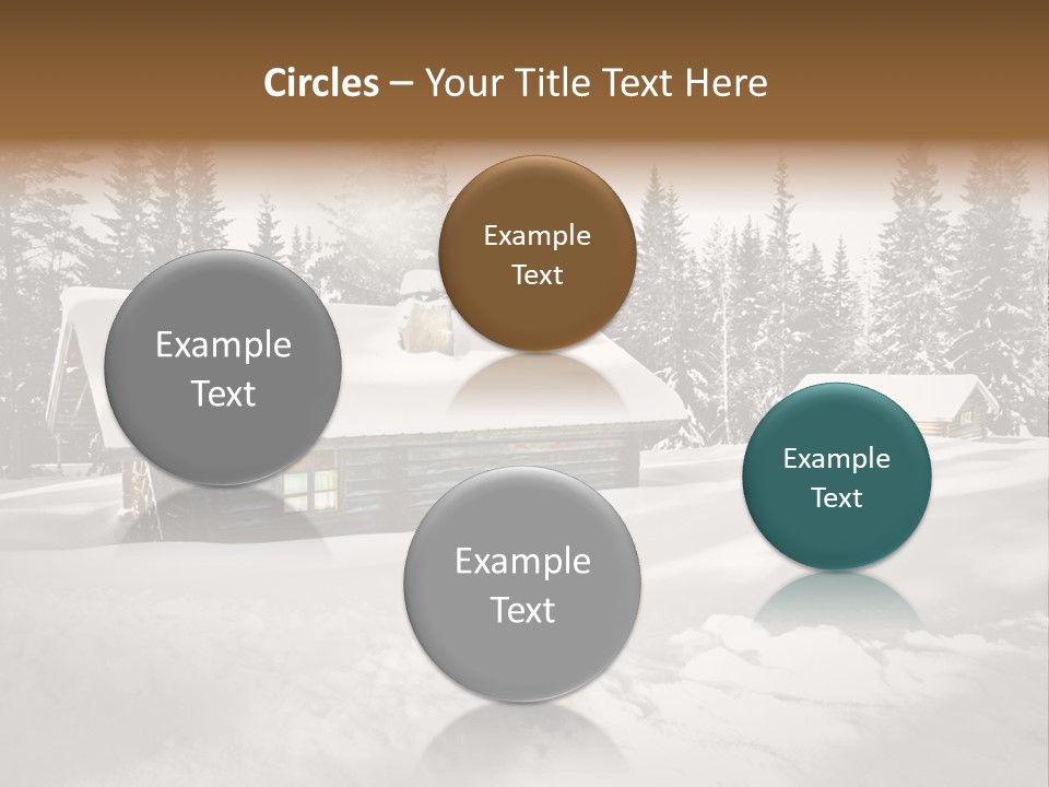 Shelter Wilderness Cottage PowerPoint Template