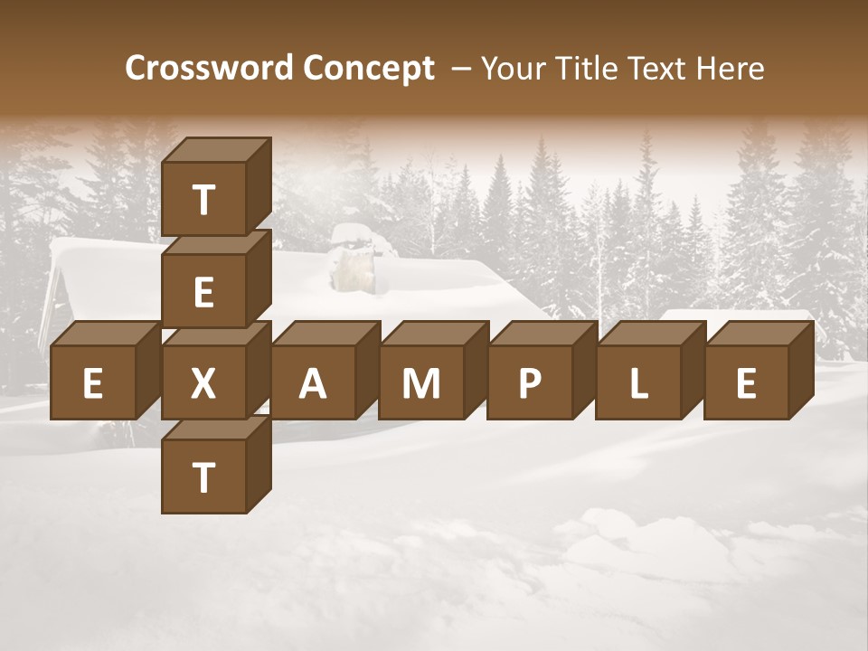 Shelter Wilderness Cottage PowerPoint Template