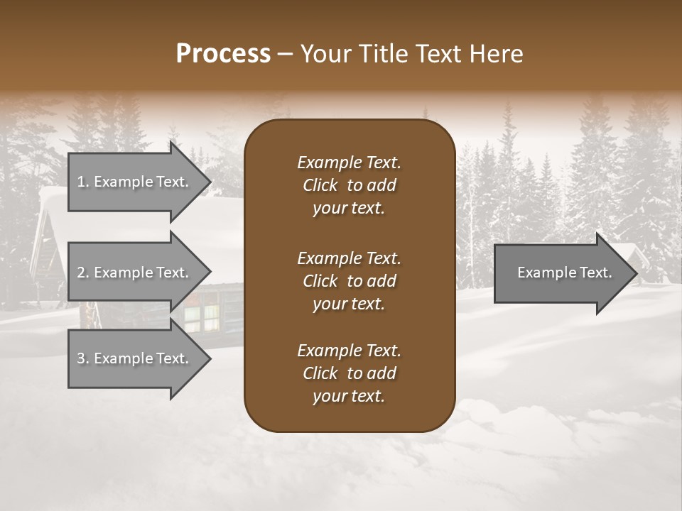 Shelter Wilderness Cottage PowerPoint Template