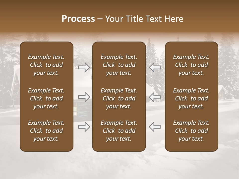 Shelter Wilderness Cottage PowerPoint Template