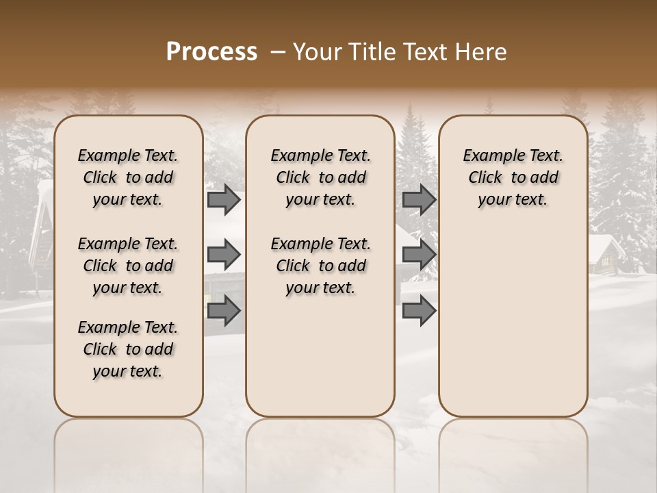Shelter Wilderness Cottage PowerPoint Template