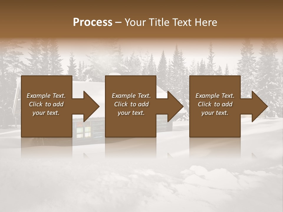 Shelter Wilderness Cottage PowerPoint Template