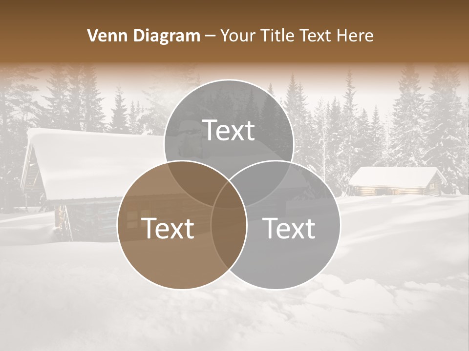 Shelter Wilderness Cottage PowerPoint Template