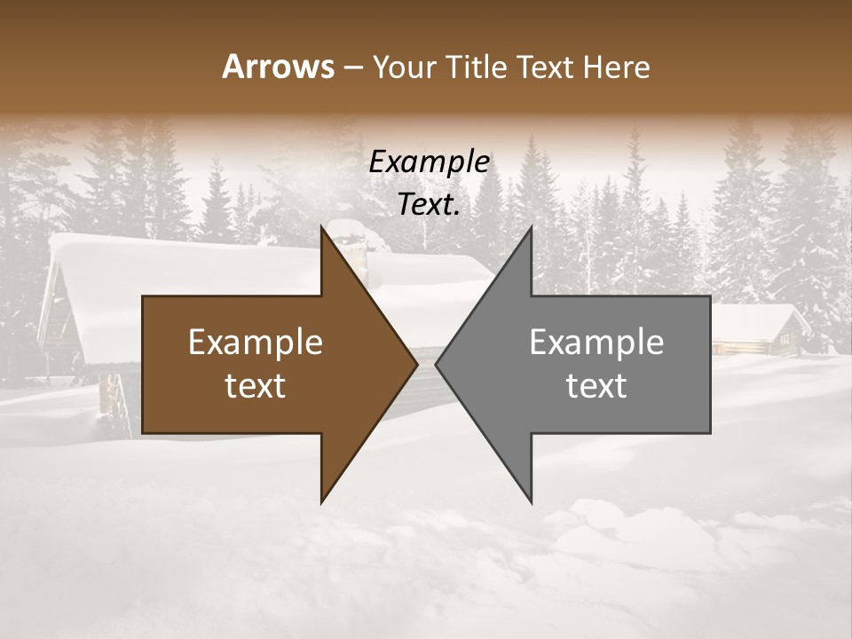 Shelter Wilderness Cottage PowerPoint Template